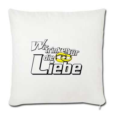 Hochzeit Kissenbezug - Trinken Liebe
