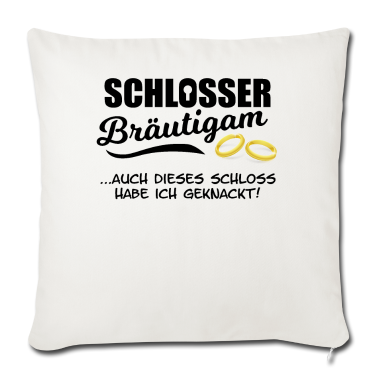 Hochzeit Kissenbezug - Schlosser Bräutigam Hochzeit Lustig Geschenk Mann