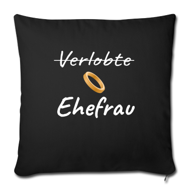 Hochzeit Kissenbezug - Verlobte zukünftige Ehefrau T-Shirt