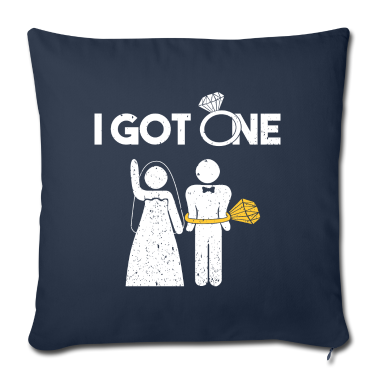 Hochzeit Kissenbezug - Jungesellinnenabschied Braut I Got One Polterabend