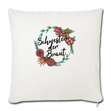 Hochzeit Kissenbezug - Schwester der Braut Hochzeit Heiraten