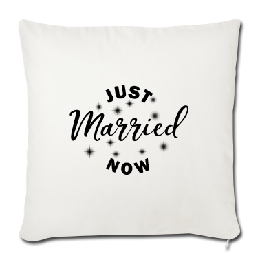 Hochzeit Kissenbezug - Just Married Now Hochzeit Geschenk