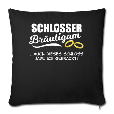 Hochzeit Kissenbezug - Schlosser Bräutigam Hochzeit Lustig Geschenk Mann