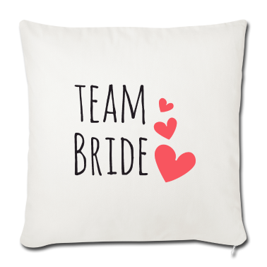 Hochzeit Kissenbezug - Team Braut