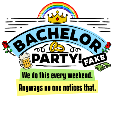 Motiv Junggesellenabschied Hochzeitsfeier Heirat Spruch