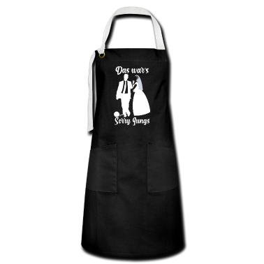 Hochzeit Schürze - Junggesellenabschied Polterabend Hochzeitsfeier