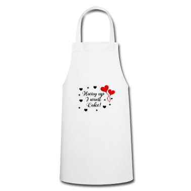 Hochzeit Schürze - Hurry Up I Want Cake Hochzeit Motto Hochzeitsfeier