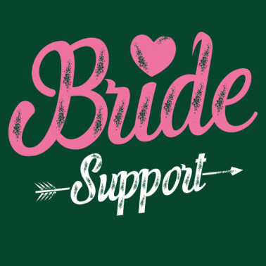 Motiv Braut Support Team Herz