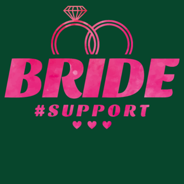 Motiv Braut Support Herz Team