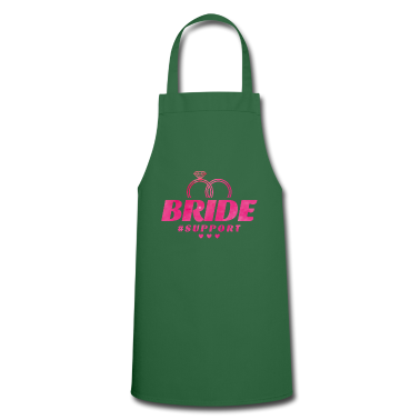 Hochzeit Schürze - Braut Support Herz Team