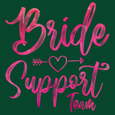 Motiv Braut Support Herz Team