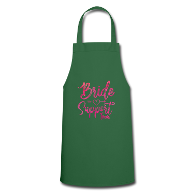 Hochzeit Schürze - Braut Support Herz Team