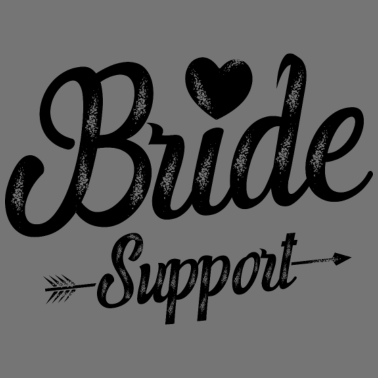 Motiv Braut Support Herz Team Junggesellinnen