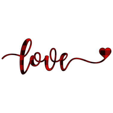 Motiv Love-Herz-Schriftzug