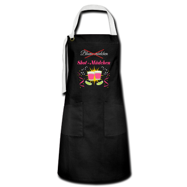 Hochzeit Schürze - Shot-Mädchen statt Blumenmädchen Junggesellinnen