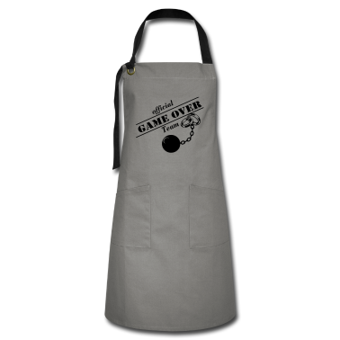 Hochzeit Schürze - JGA Game Over ...+