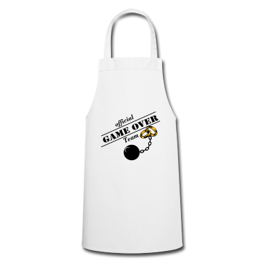 Hochzeit Schürze - JGA Game Over Team ...+