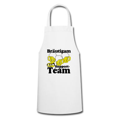 Hochzeit Schürze - Bräutigam Support Team .../+