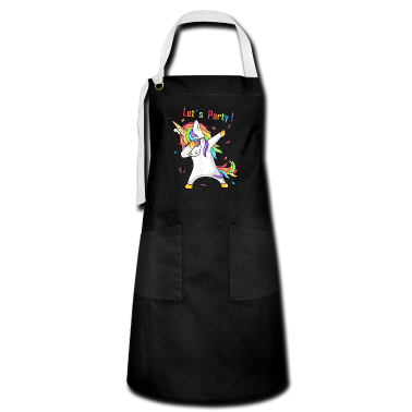Hochzeit Schürze - Tanzendes Einhorn Dabbing Unicorn Party Geburtstag
