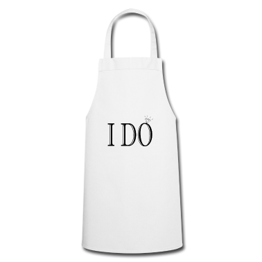 Hochzeit Schürze - I do ring