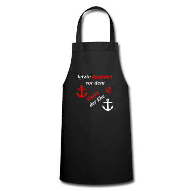 Hochzeit Schürze - Hafen der Ehe letzte Ausfahrt