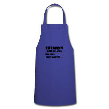 Hochzeit Schürze - ehemann wird geladen