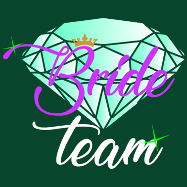 Motiv Braut Team Hochzeit Geschenk