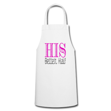 Hochzeit Schürze - Seine bessere Hälfte - Partner Motiv Geschenk Ehe