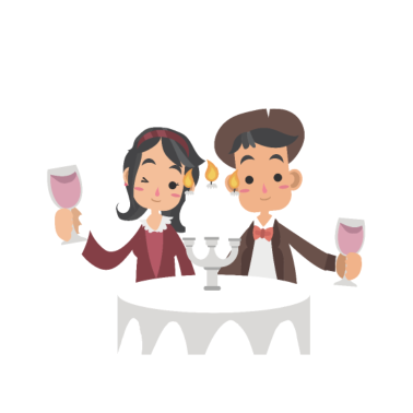 Motiv Frisch Verheiratet - Ehepaar, Hochzeitsgeschenk