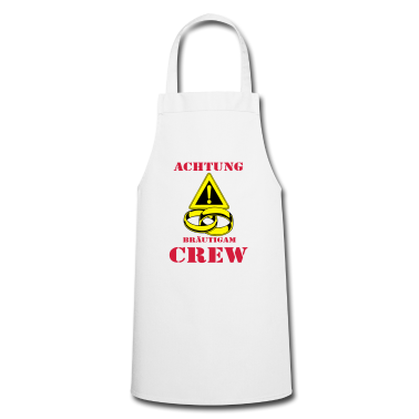 Hochzeit Schürze - Bräutigam Crew Farbe