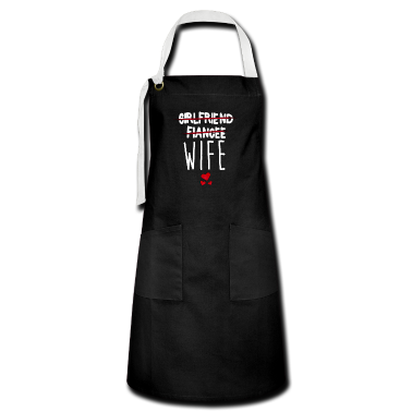 Hochzeit Schürze - Verlobung Hochzeit Verlobte Brautpaar Geschenk