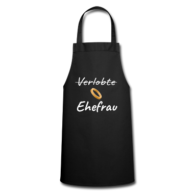 Hochzeit Schürze - Verlobte zukünftige Ehefrau T-Shirt