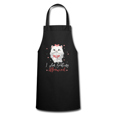 Hochzeit Schürze - Verlobung Katze