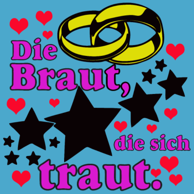 Motiv Die Braut die sich ../+