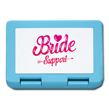 Hochzeit Brotdose - Braut Support Herz Team Junggesellinnen