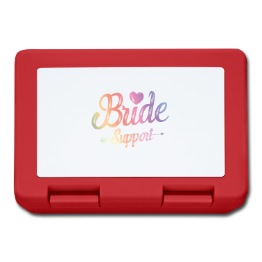 Hochzeit Brotdose - Braut Support Team Herz