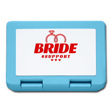 Hochzeit Brotdose - Braut Support Herz Team