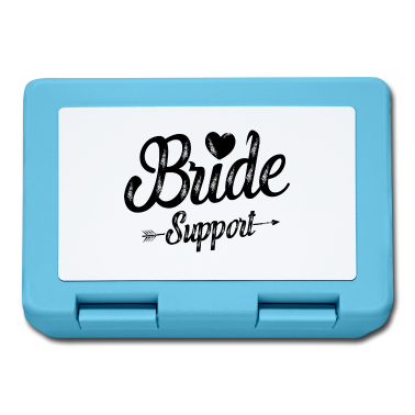 Hochzeit Brotdose - Braut Support Herz Team Junggesellinnen