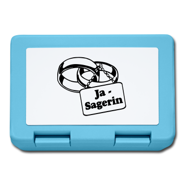 Hochzeit Brotdose - Ja Sagerin .../+