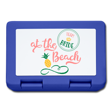 Hochzeit Brotdose - Lustiges Design für Team Bride im Urlaub