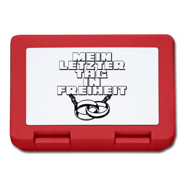 Hochzeit Brotdose - Mein letzter Tag ...+