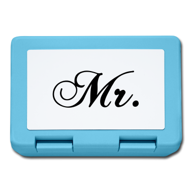 Hochzeit Brotdose - Mr and Mrs married Hochzeit Feier Verheiratet Mrs