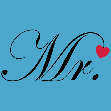 Motiv Mr. and Mrs. married Hochzeit Feier Verheiratet Mr