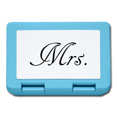 Hochzeit Brotdose - Mr and Mrs married Hochzeit Feier Verheiratet Mrs