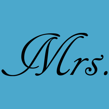 Motiv Mr and Mrs married Hochzeit Feier Verheiratet Mrs