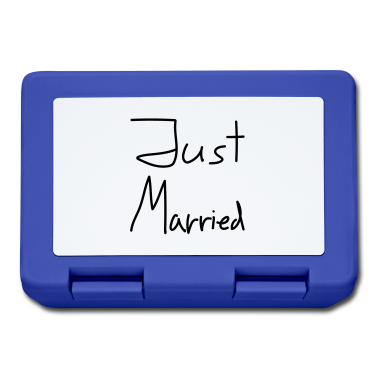 Hochzeit Brotdose - Just Married - Frisch verheiratet