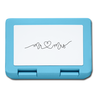 Hochzeit Brotdose - Mr and Mrs married Hochzeit Feier Verheiratet Mrs
