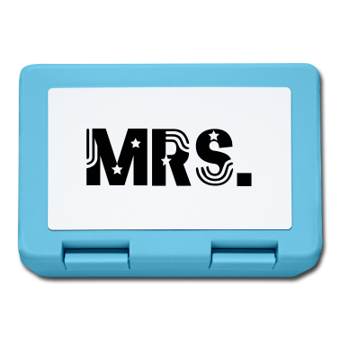 Hochzeit Brotdose - Mr and Mrs married Hochzeit Feier Verheiratet Mrs