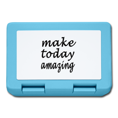 Hochzeit Brotdose - make today amazing grossartiger Tag Geschenk