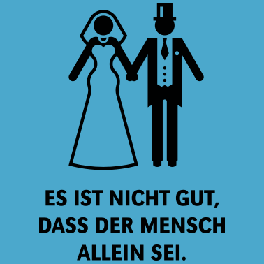 Motiv Es ist nicht gut, dass der Mensch allein sei.